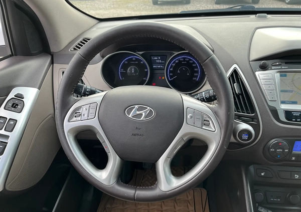 Hyundai ix35 cena 39900 przebieg: 216800, rok produkcji 2011 z Miłosław małe 781